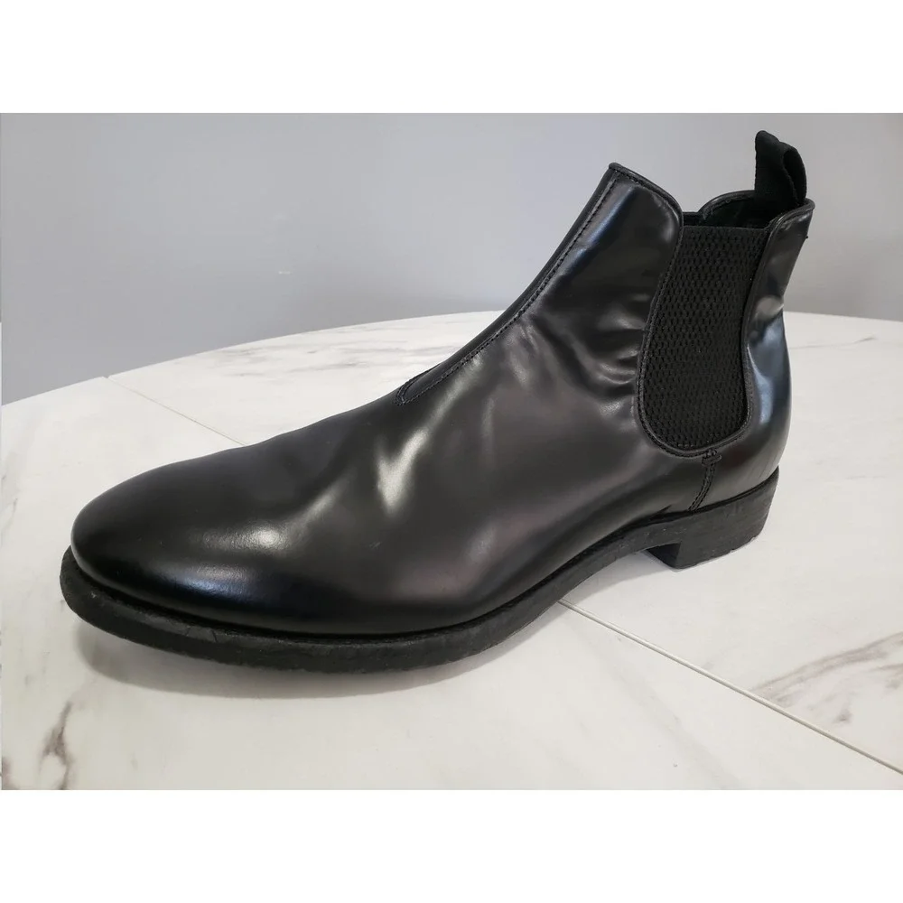 NEVER WORN HAS‎ SCUFF Officine Creative Chelsea Boots Prince Men's Black Size 41